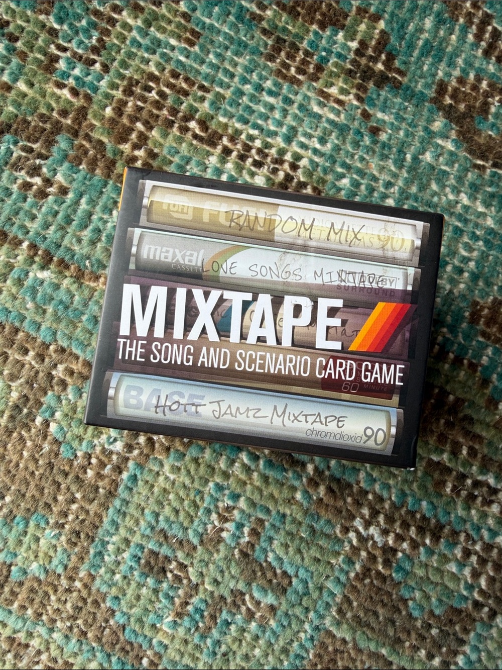 MIXTAPE The Song and Scenario Card Game - Retro Cassette Design